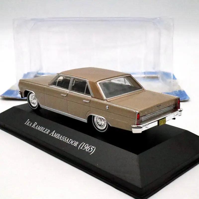 IXO Алтая 1:43 IKA Rambler Ambassador 1965 Diecast Модели Ограниченная серия игрушки коллекция автомобилей