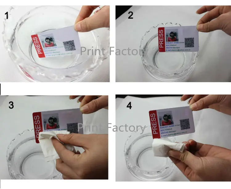 PVC Card waterproof