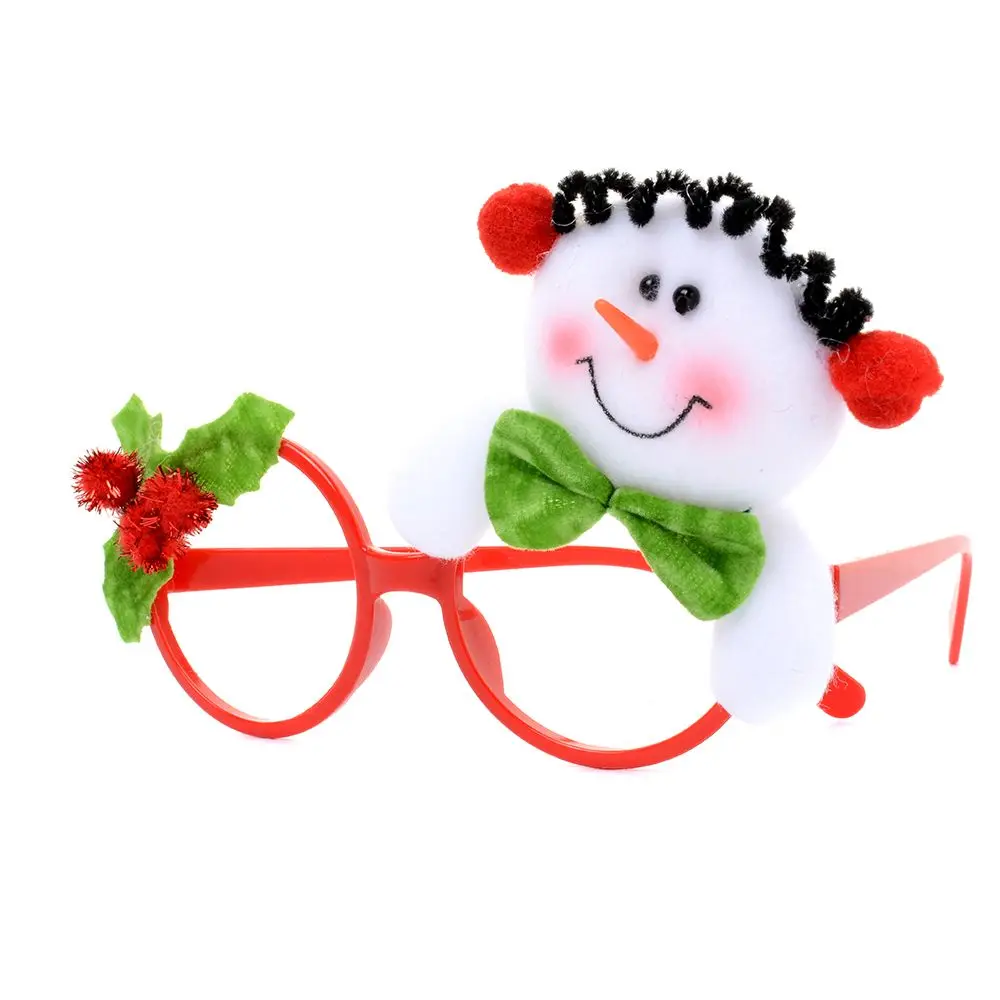 Рождественские украшения для новогодних очков подарки для детей олень Санта Клауса Rabit Рождественский драйвер