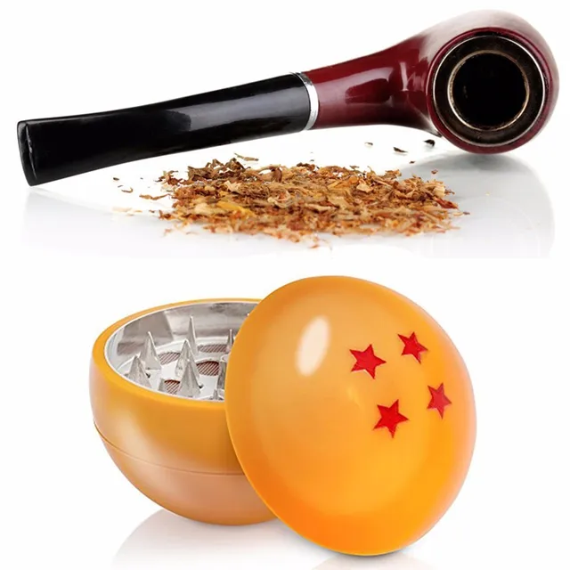 Multi Functional Four Stars 3 Layers Dragon Ball Herb Grinder Grinder