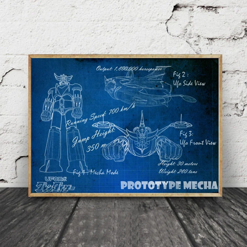 

Concept Plan Grendize Art Silk Fabric Poster Prints Home Wall Decor Painting 60x90cm