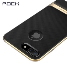 For iPhone 8 phone case ,ROCK Royce Series Protection Case for iPhone 8 Plus Protective back cover case with retail package