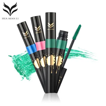 

Colorful Mascara Waterproof Anti-sweat Mascara Beauty Makeup Tools Lengthening Curling Quick Dry Eyelash Mascara Eye Cosmetic