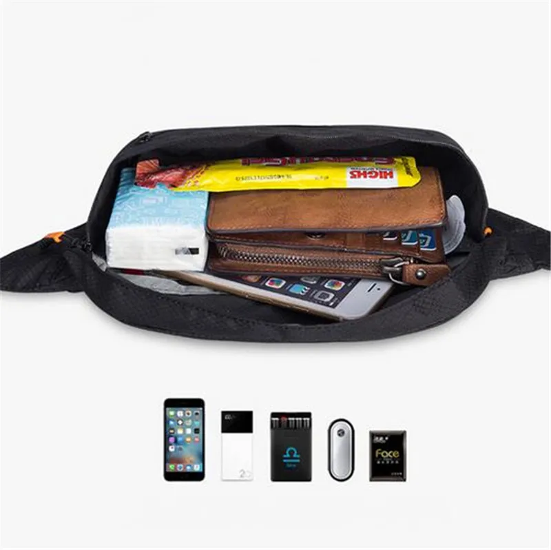 AONIJIE Outdoor Sport Waist Pack Racing Hiking Camping Gym Fitness Anti-theft Belt Hip Bag Men Women Running Waist Bag