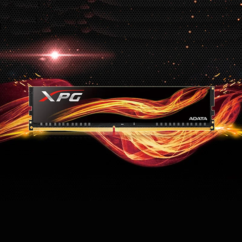 Высокая производительность в исходном новый adata xpg ddr4 8 ГБ 2400 мГц оперативной