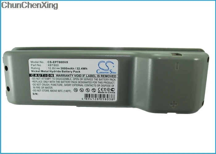 BATTERIA PER EURO-Pro Shark SQUALO Squalo vx63 sv800c sv800 xbt800w xbt800 NUOVO