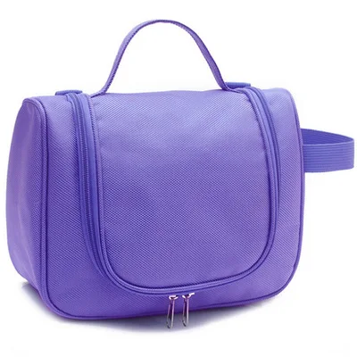 Высококачественная подвесная косметичка для путешествий, сумка-Органайзер для путешествий, Большая вместительная многофункциональная дорожная косметичка для мужчин и женщин - Цвет: purple