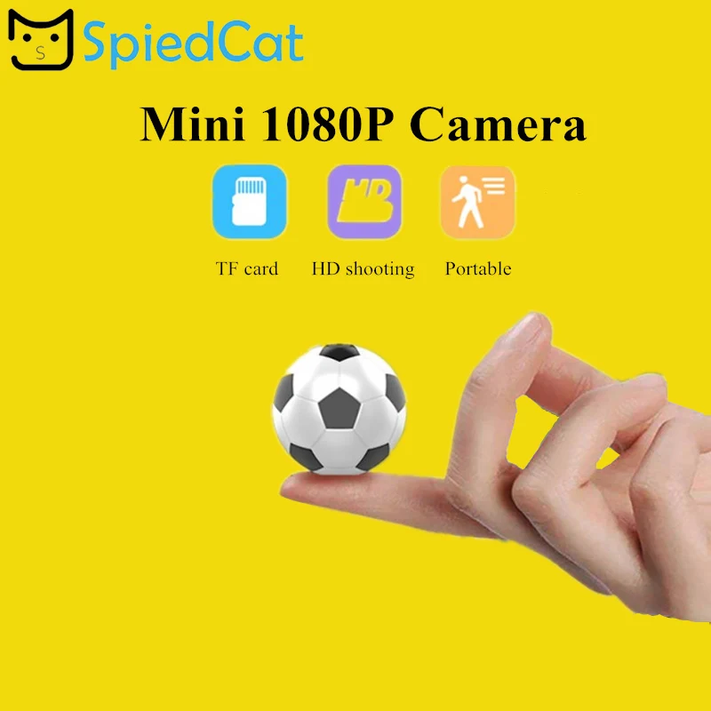 1080 P Mini 카메라 밤 Vision Mini 캠코더 Action Mini DV Video Recorder Football 시 크릿 카메라Mini