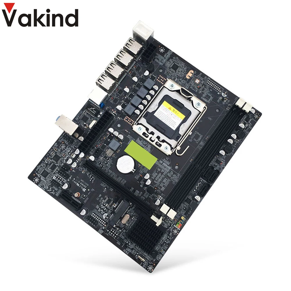

VKTECH X79 Motherboard Desktop PC Mainboard LGA 1356 DDR3 USB2.0 SATA2 M-SATA PCI-E Support RECC REG ECC Memory Xeon Processor