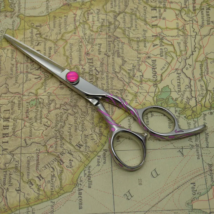 

2017 new Japanese 440C professional styling tools hairdressing hair cutting scissors 5.5" / 6"salon hair thinning scissors