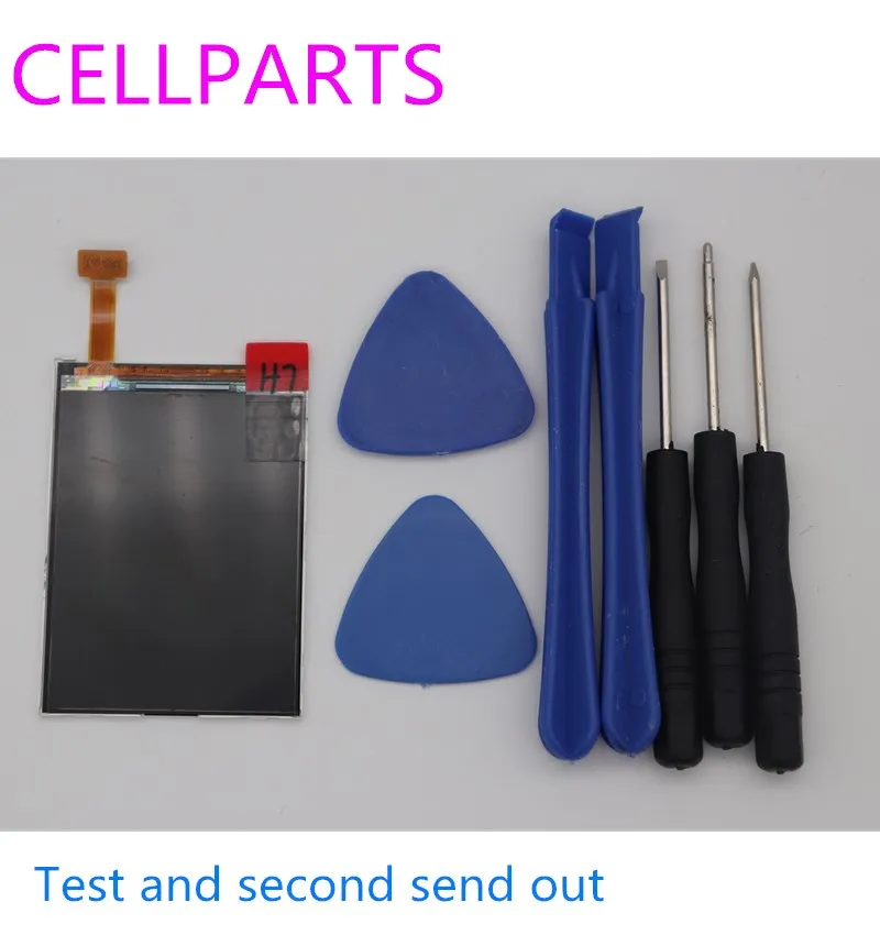 

CellParts Display LCD For Nokia Asha 202 203 206 207 208 N208 300 301 X3-02 C3-01 515 Dual SIM Cover battery cover+Gift