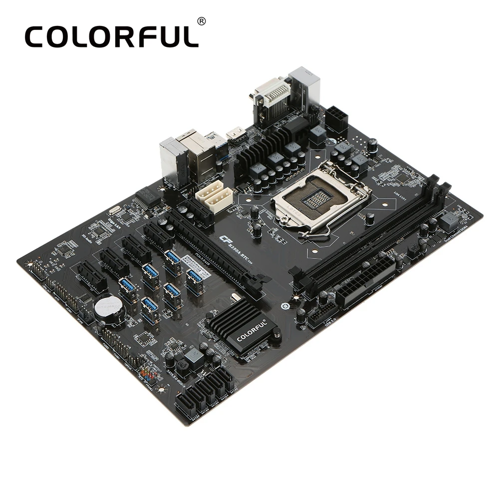 Цветная системная плата V20 для Intel B250/LGA1151 процессор сокета DDR4 SATA3 ATX настольного