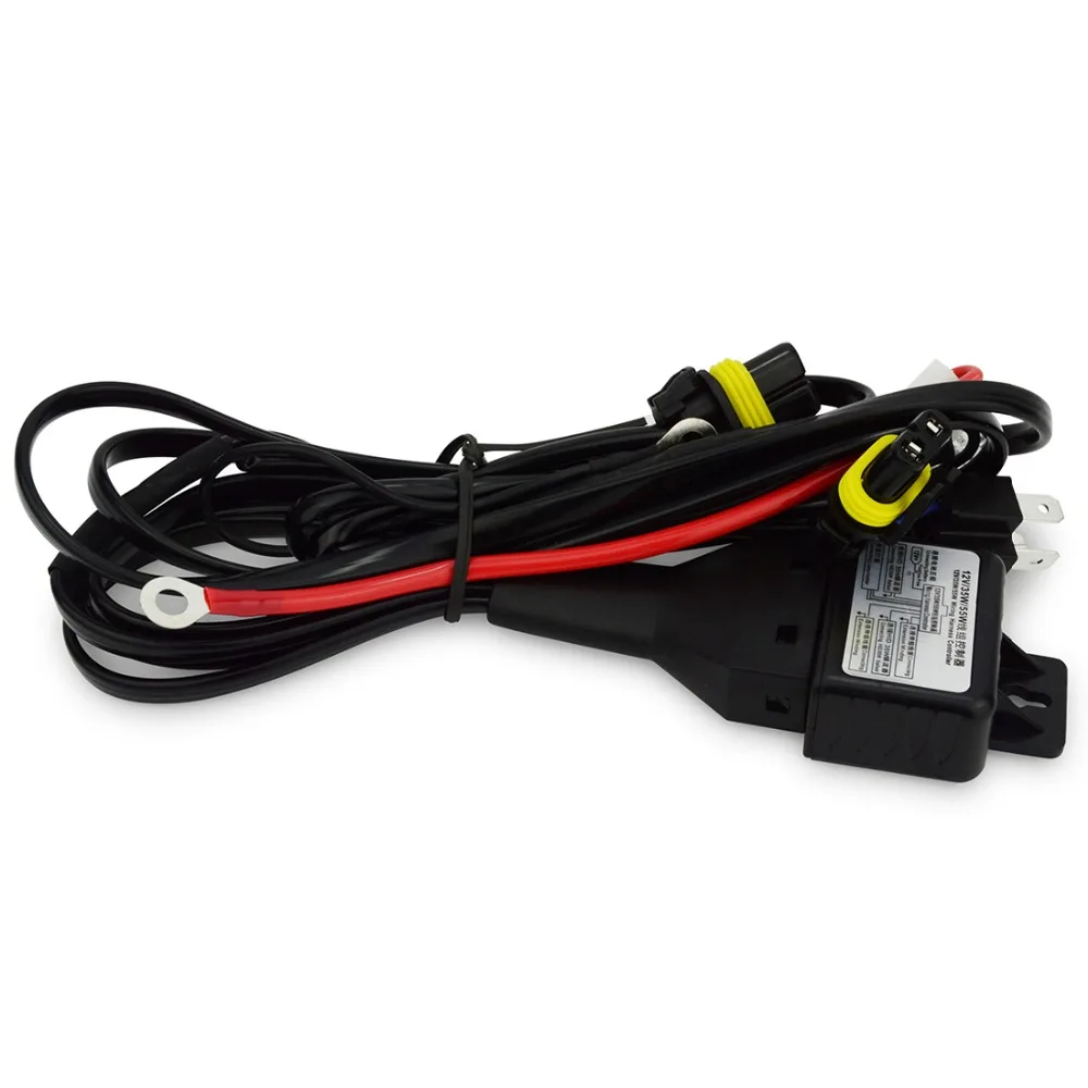 1PCS 12V 35W/55W H4 hid relay harness hid xenon kit H4 3 H13 3 bixenon
