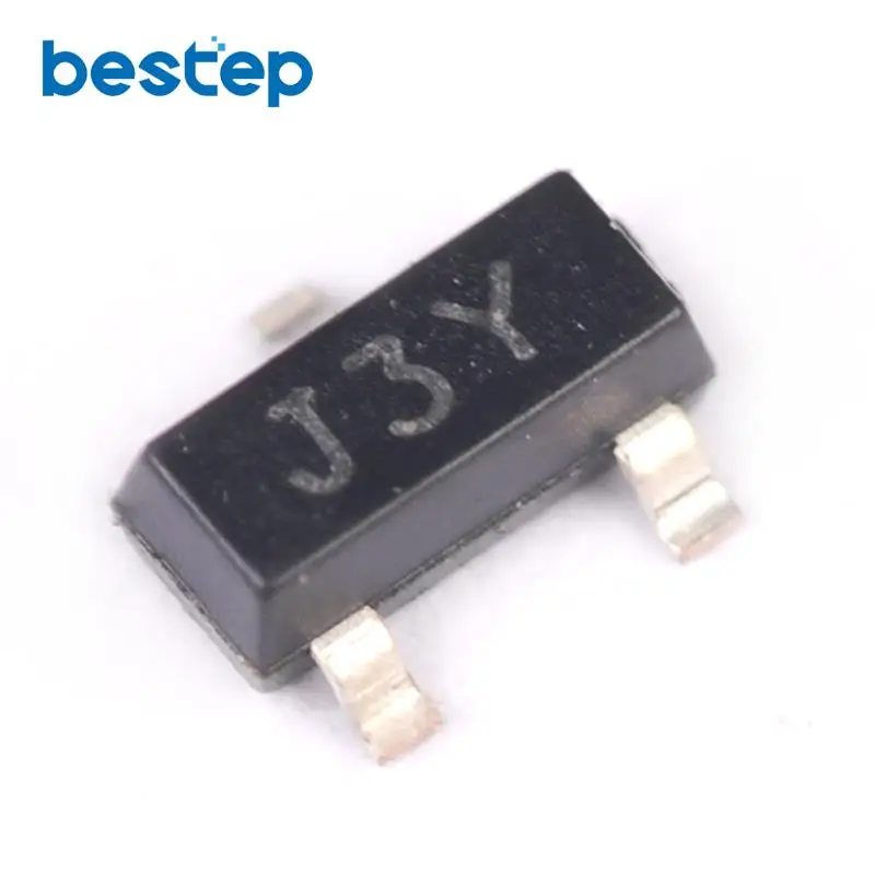 200PCS S8050 J3Y 100pcs + S8550 2TY 100pcs 8550 8050 SOT-23 Transistors NPN PNP Silicon Epitaxial Transistor