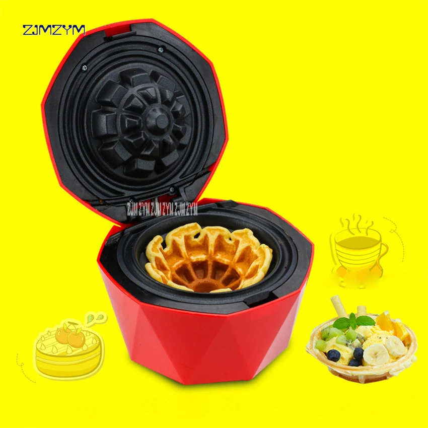 

220V Mini Full-automatic Multifunctional Household Electric Waffle Maker Egg Roll Maker Muffin Machine Doughnut Maker ZM-258