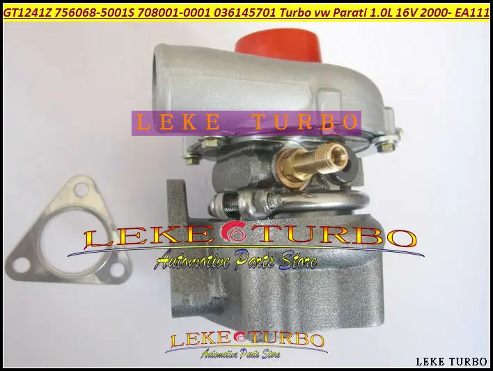 GT1241Z 756068-5001S 756068 756068-0001 708001-0001 036145701 TURBO Turbocharger AUdi VW Volkswagen Parati 1.0L 16V 2000- EA111 (1)