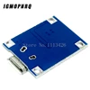 10pcs/lot 5V 1A Micro USB 18650 Lithium Battery Charging Board Charger Module+Protection Dual Functions TP4056 ► Photo 2/2