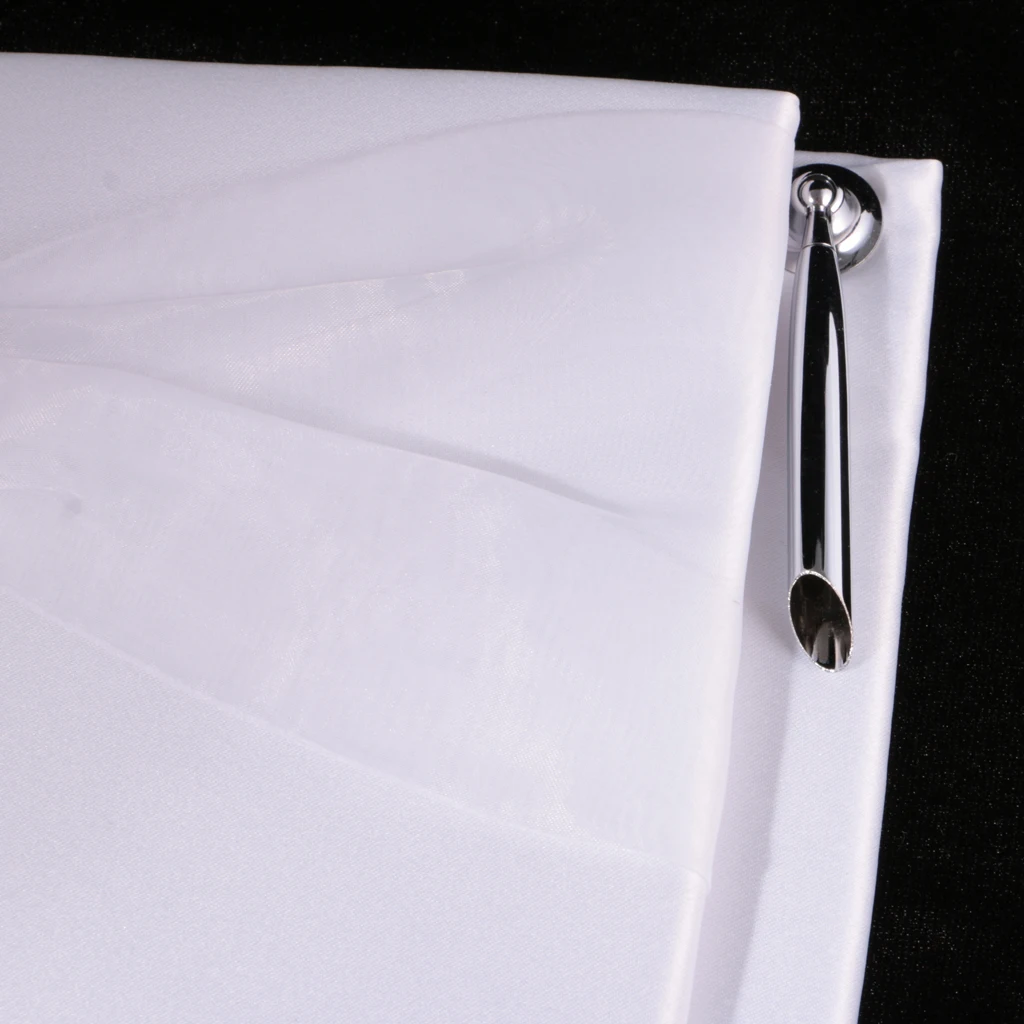 Wedding Party Reception Guestbook and Pen Set Tulle Crystal Sign Book for Party Wedding Meeting Supplies-White