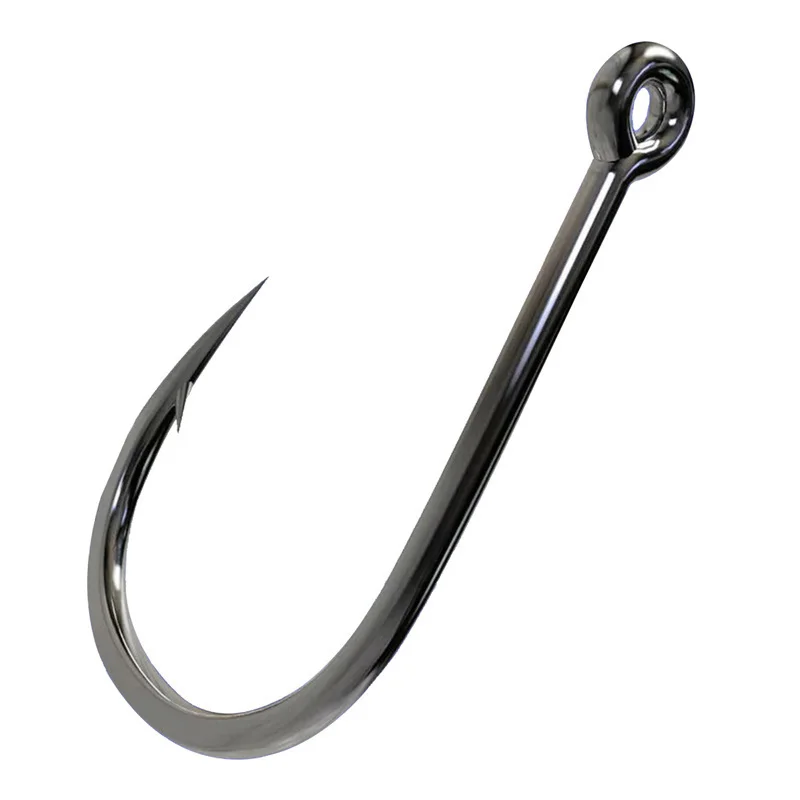 50pcs/lot High Carbon Steel Crank Fish Hook 2#-13# Sharpen Barbed Fly Fishing Hook single fishhook Tackle Accessories TP7004