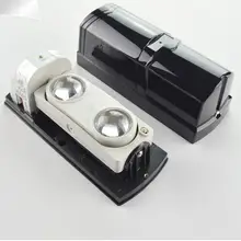 Периметр безопасности двойной луч 150 м датчик дальности Открытый ИК детектор многочастотный светодиодный выравнивание