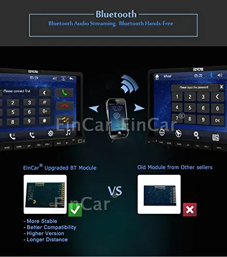 Excellent Car dvd gps player Eincar 2 din Headunit GPS Navi FM Radio Stereo Autoradio SD/USB Aux tape recorder autoradio cassette player 4