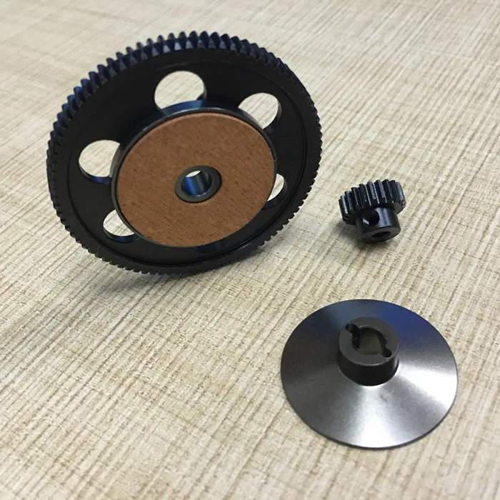 

1Set Hardened Steel Gear 22T 87T Motor Gearbox Gears Metal Reducer/Reduction /Differential Main Gear for 1/10 Axial scx10