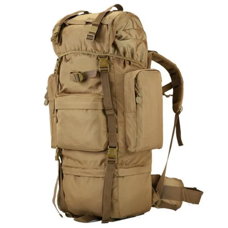 Военные новый рюкзак Водонепроницаемый 1680 d Оксфорд сумки большой емкости рюкзак 70 л Сталь пакет трубы высокого качества туристических