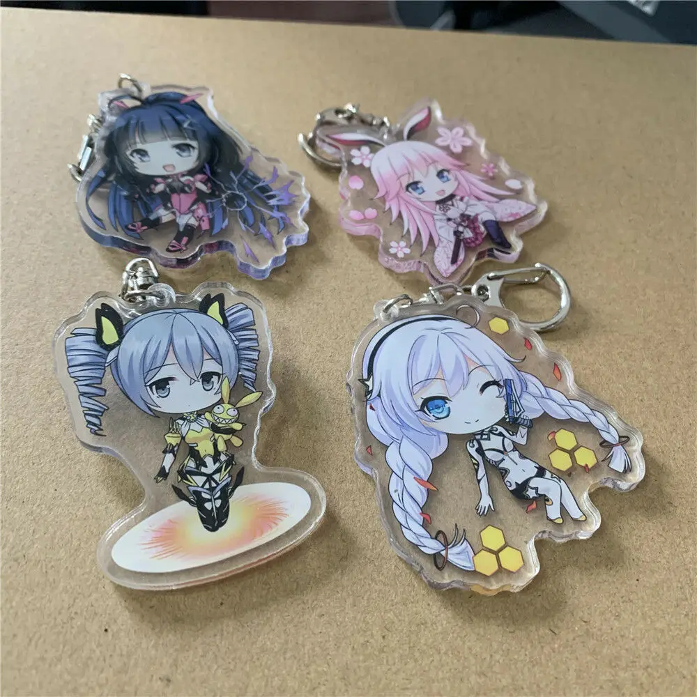 Honkai Impact 3 Yae Sakura Kiana caslana Raiden Bronya брелок на ремешке 6 см