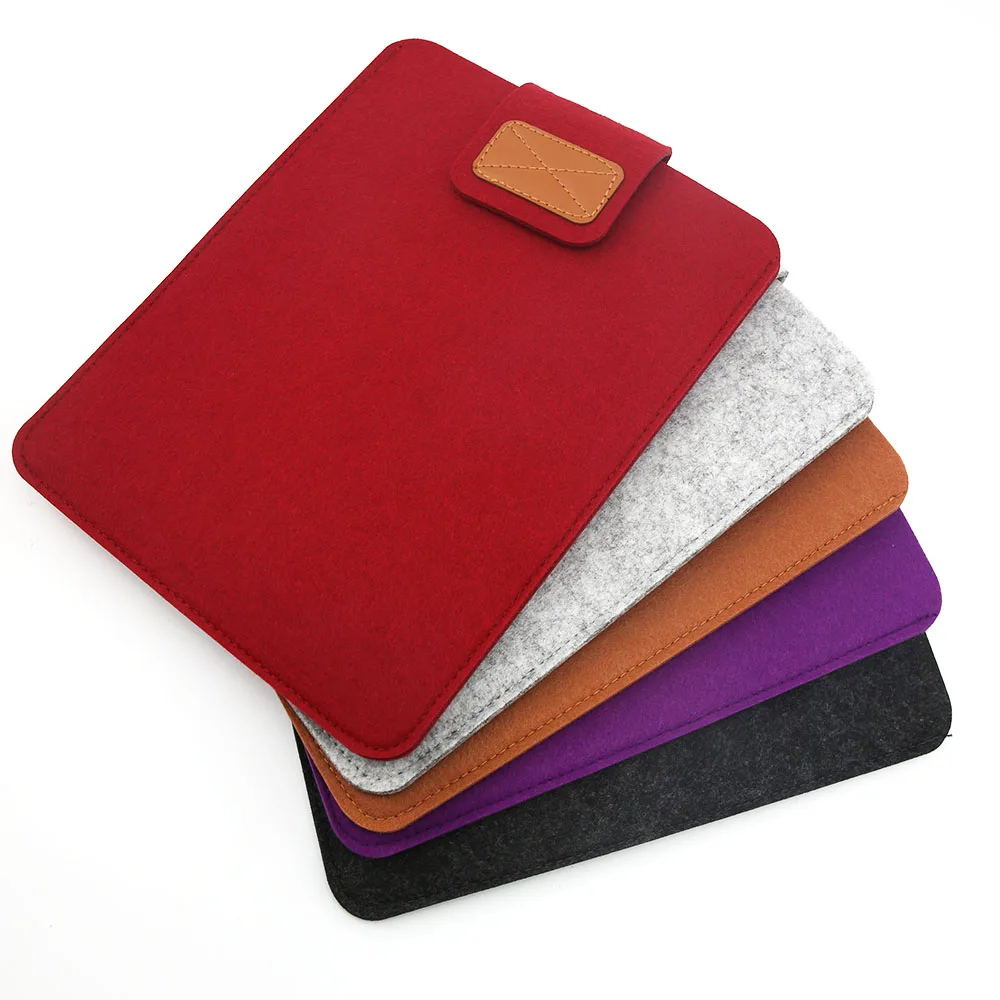 Eagwell 10" Universal High Quality Woolen Felt Sleeve Bag Pouch Case
