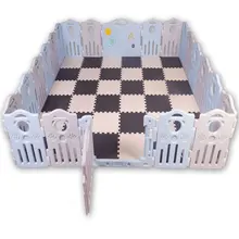 Многофункциональное ограждение для детской безопасности, безопасный для малышей, для ползания, для дома, Детская игра, небьющееся ограждение, расширенная высота