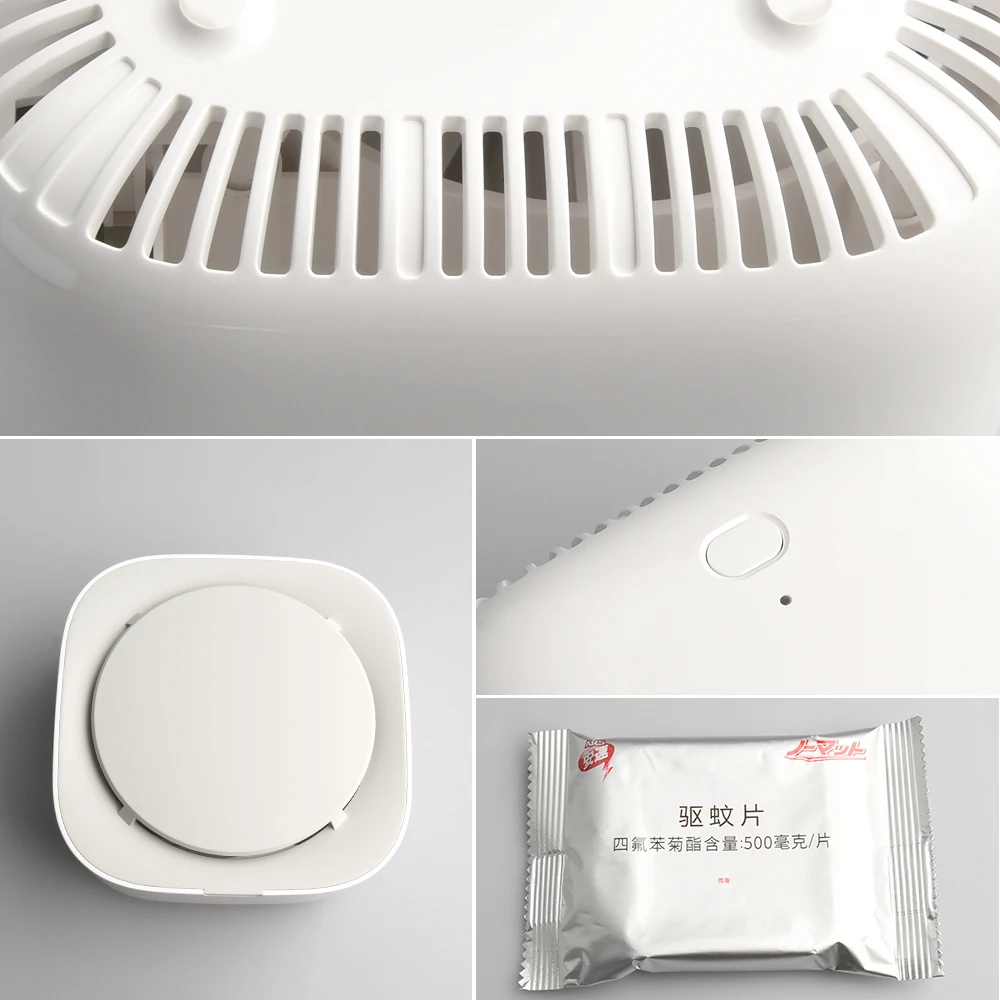 2019 New Xiaomi Mijia Mosquito Repellent Killer Fan Drive Volatilization Timing mode Auto shut-down with LED light use 90 days (1)