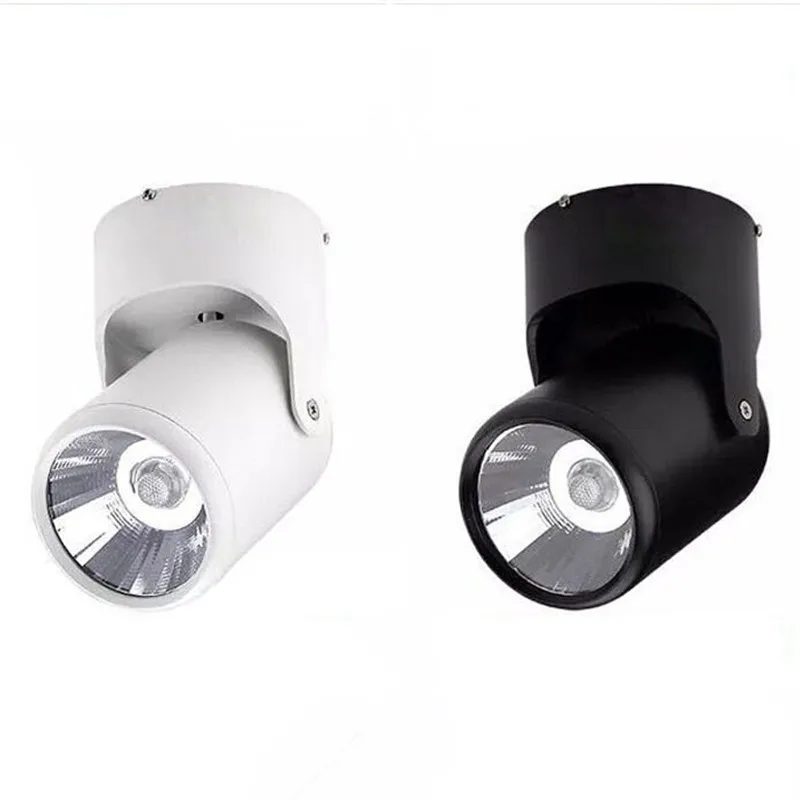 10W 15W surface mounted led down lamp Clothing store setting wall of corridor Led spot light rail concentrated light 85-265v image_1