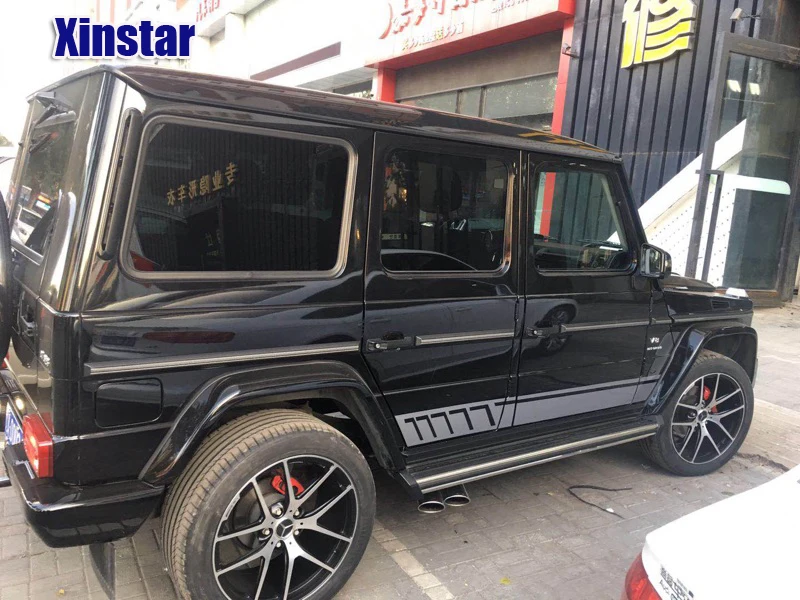 2 боковых наклейка на кузов автомобиля для Mercedes benz AMG BRABUS W463 G63 G65 G500 издание