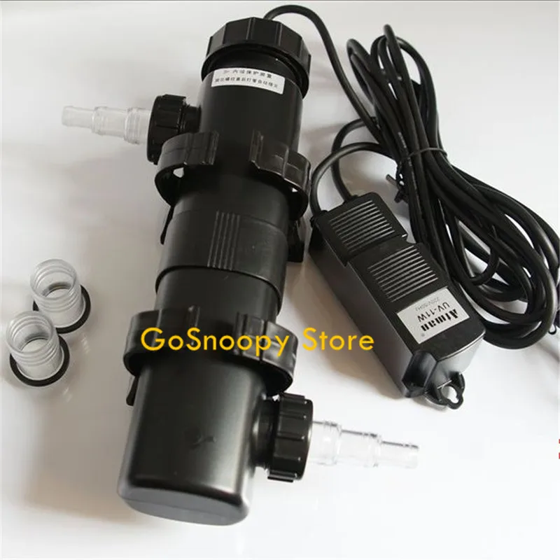 5 36W 8000L/H Aquarium Pond UV Sterilizer Lamp Clarifier Fish Tank
