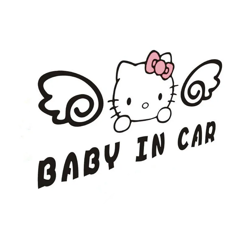 Popular Baby on Board Warning Graphics Decal Decor Auto Car Window Vinyl Sticker
