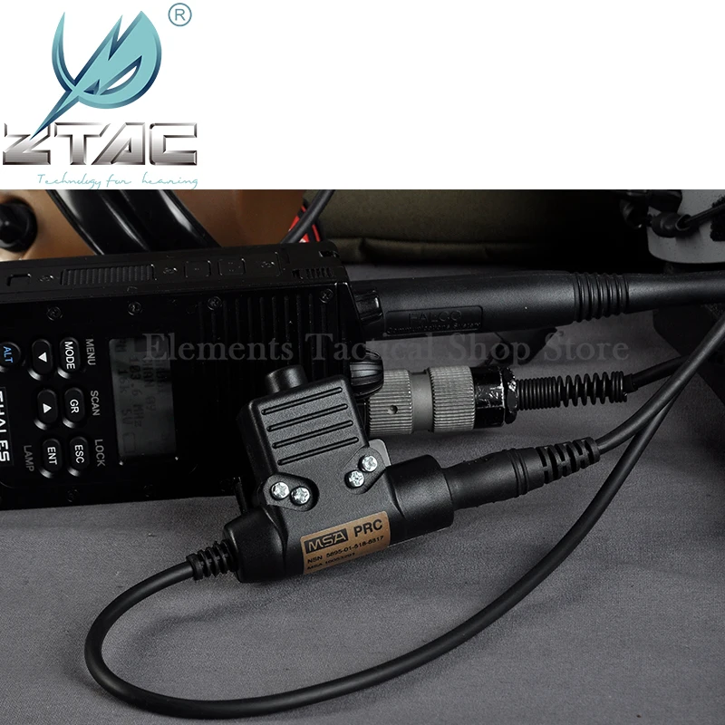 Z-tac Tactical Peltor PTT PRC 152 PTT U TCI Tactical G: 2 военных штекера Push-to-Talk адаптер для PRC-148 PRC 152 рация