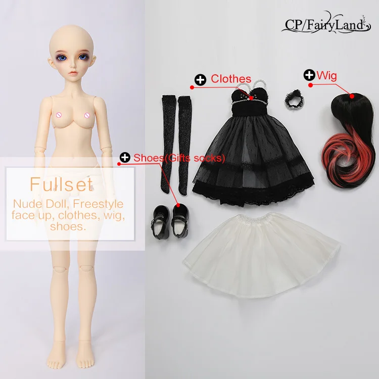 Fairyland Minifee Celine Rendia Chloe Mirwen Eva Rena полный набор, посылка, набор для куклы из смолы BJD 1/4 MNF FL - Цвет: Fullset MNF Celine