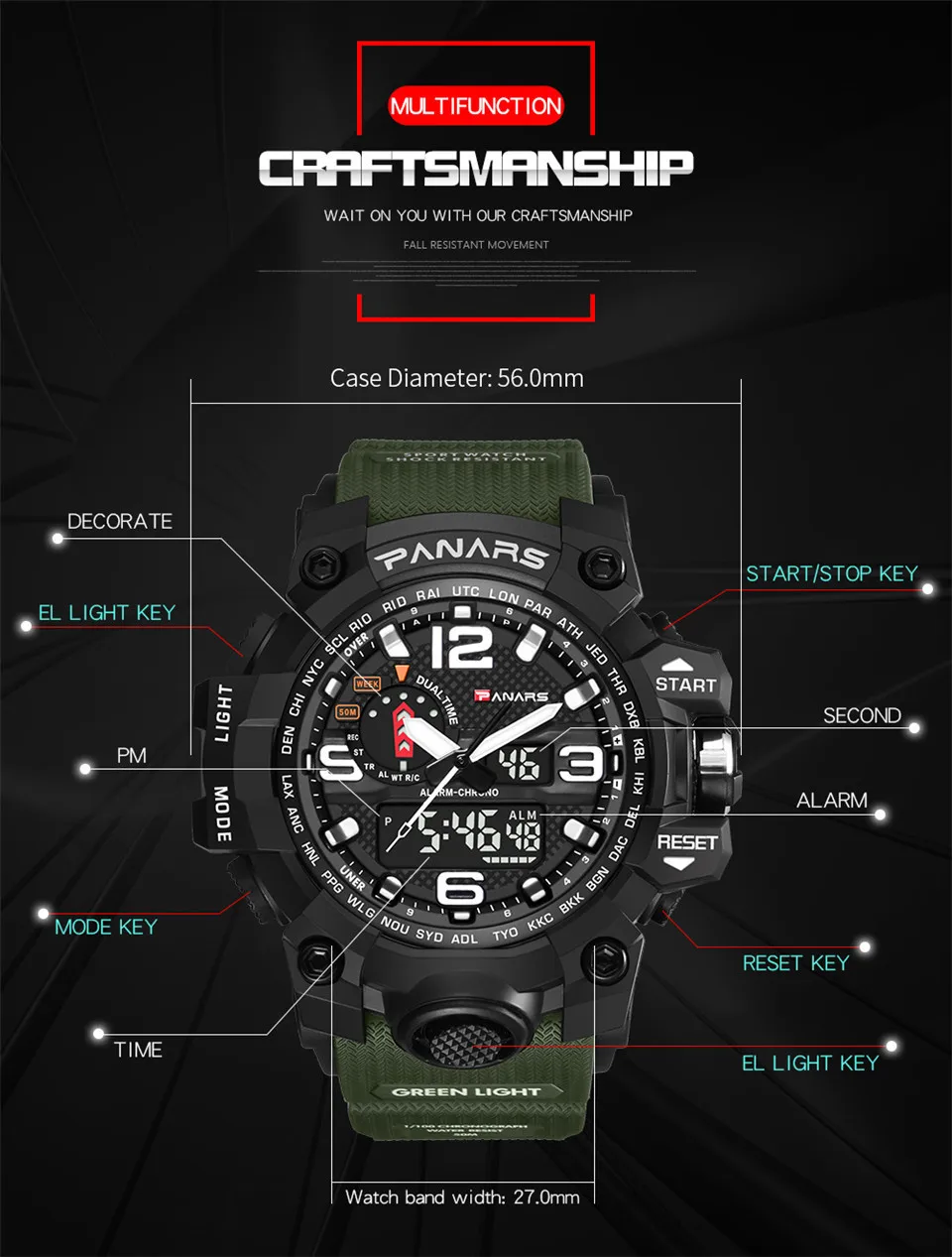 Men Sports Watches 2018 Military Meskie Top Brand Luxury Waterproof Wrist Watch For Men Wristwatch relogio masculino Male Clock (5)