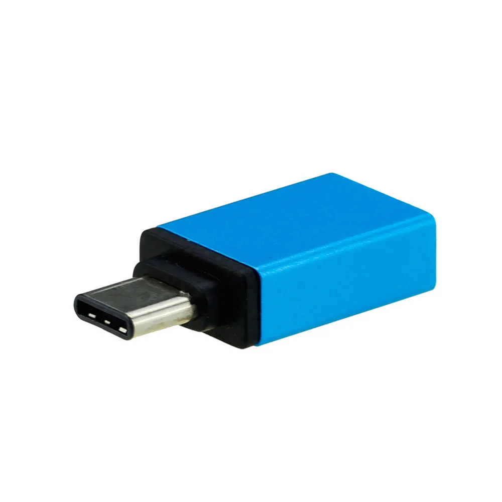 300 шт. металлический USB-C type C штекер USB 3,0 женские данные для xiaomi 4c type-C конвертер адаптер OTG функция для Macbook 12 дюймов