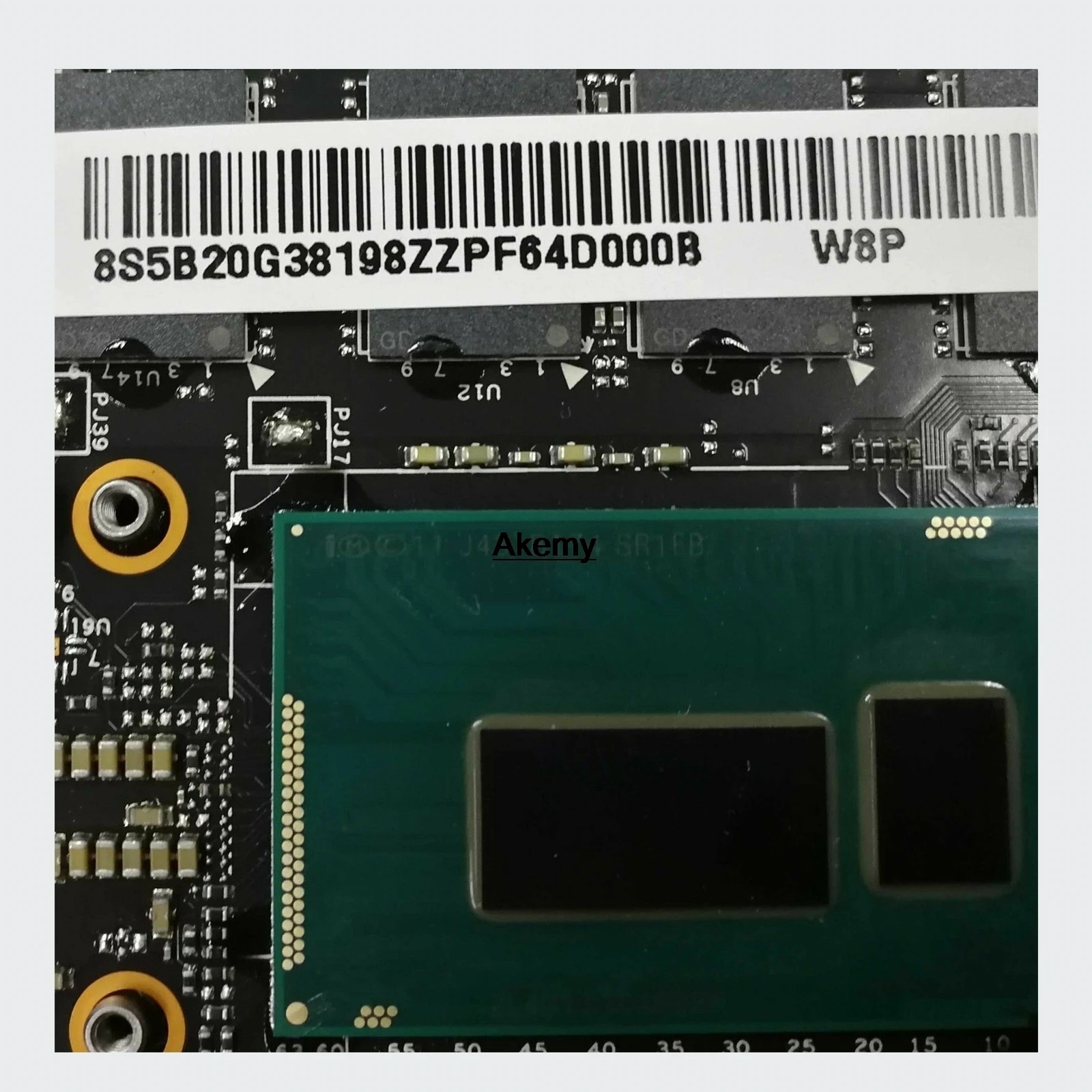 Akemy اللوحة المحمول 5B20G38213 VIUU3 NM-A074 I7-4500/i7-4510U وحدة المعالجة المركزية 8 GB RAM دي originais mothebroard