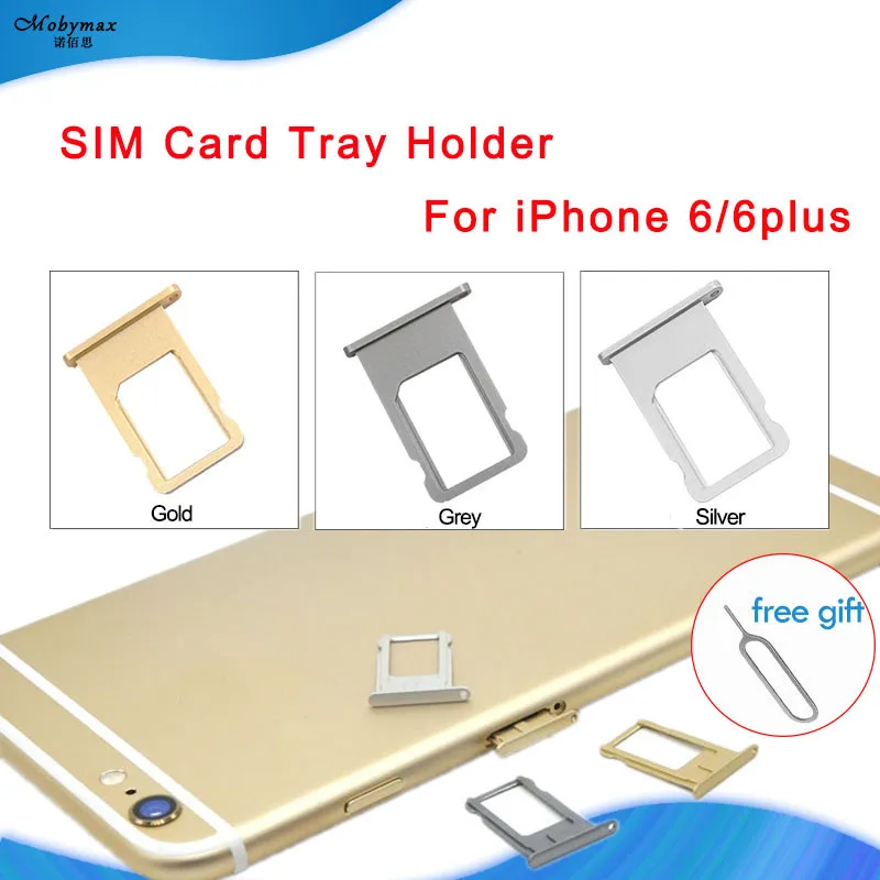 Micro Nano SIM Card Tray Holder For iPhone 6 6 plus SIM Holder Slot