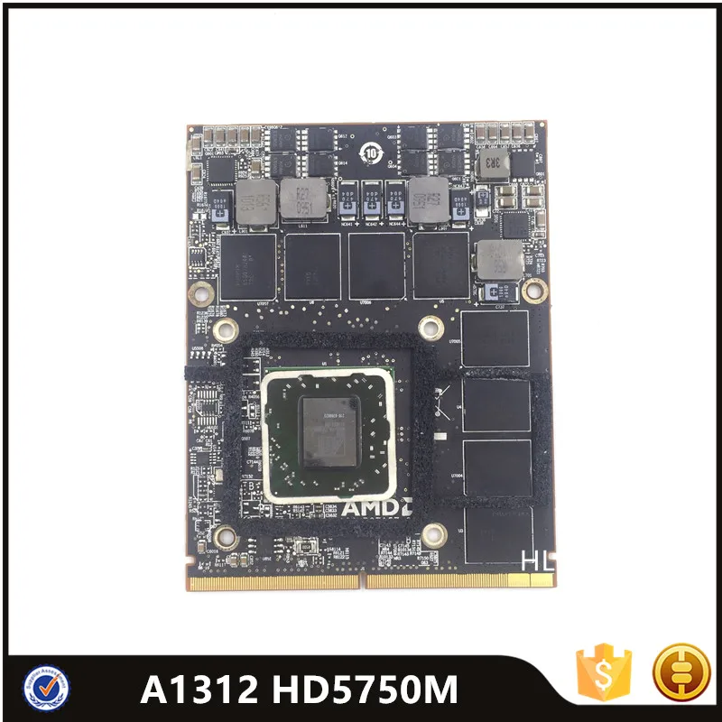 Original HD5750M Video Graphics Card 2010 Year For iMac 27" A1312 1G 1GB HD 5750 HD5750 109-B97157-00 216-0769034 | Компьютеры и