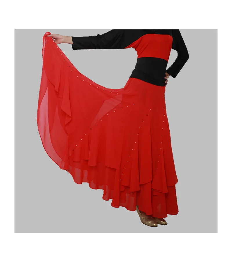 Luxury Belly Dance Skirt Belly Dance Gypsy Skirt Skirt Waltz Ballroom