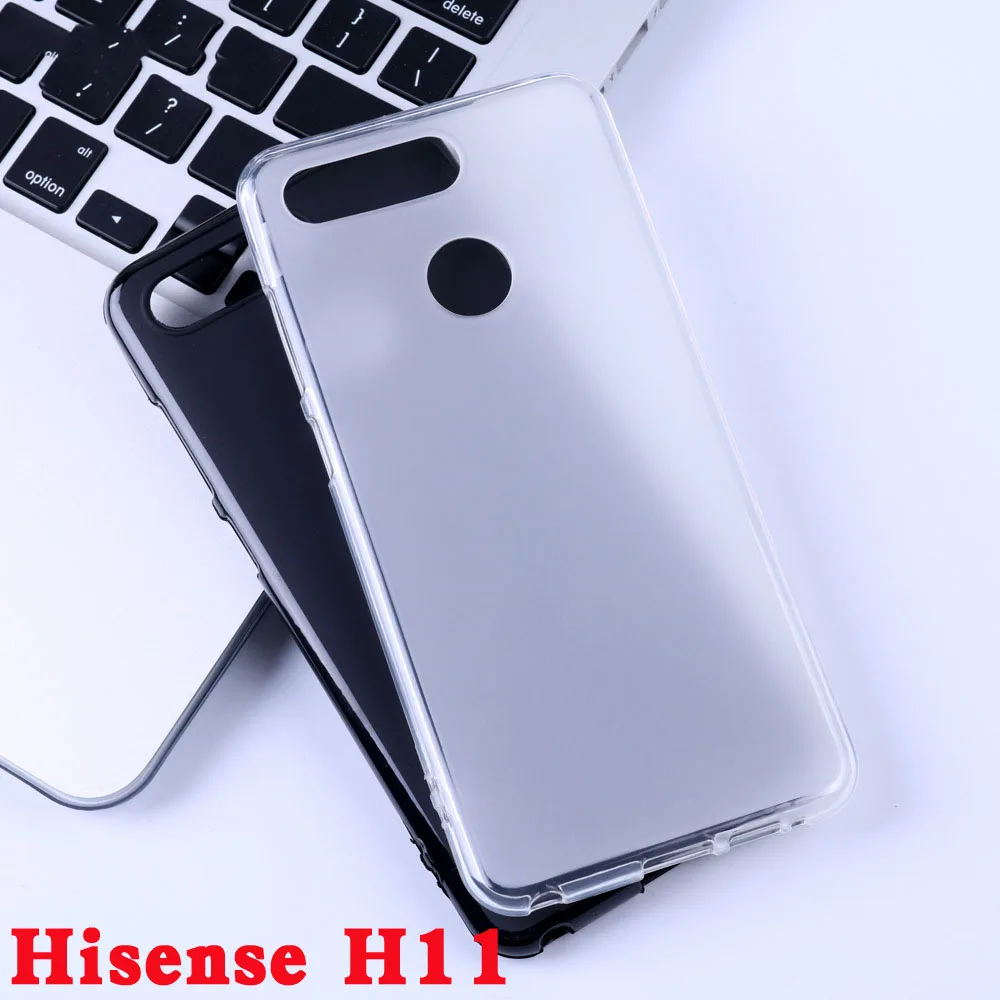 

Soft Case For Hisense H11 5.99 in Infinity H11 Pro Soft Silicone TPU Protection High Quality Pudding Anti Skid Silicone Cover
