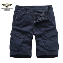 Мужские шорты Карго крутые камуфляжные Летние повседневные мужские высотой до колена Короткие брюки с несколькими карманами удобные камуфляжные мужские карго шорты