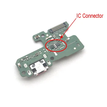 

New For Huawei Honor 8 Lite P8 2017 Micro USB Port Dock Charger Connector Charging Flex Cable with IC Connector Parts