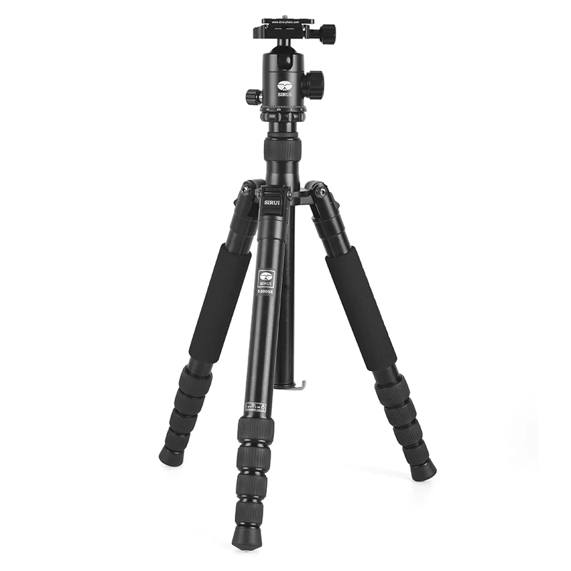 

T2005X Sirui Camera Ball Head Tripod Foot Stand For SLR Camera Video Tripod Sturdy Aluminum Legs T-2005X+G20KX