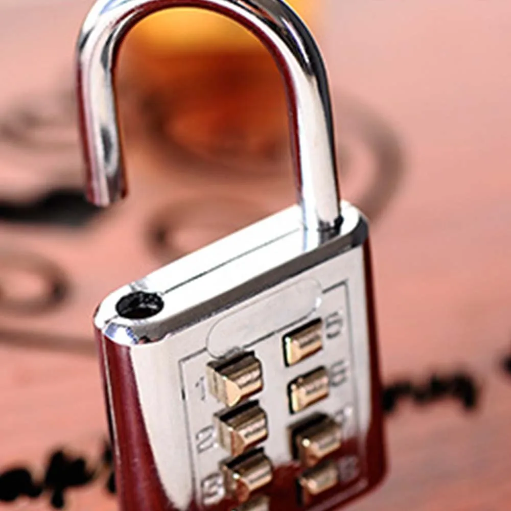 Навесной Замок Металлический Замок Комбинация цифр пароль секретный код для спортзала уличный шкафчик чехол Медь Нержавеющая сталь высокое качество