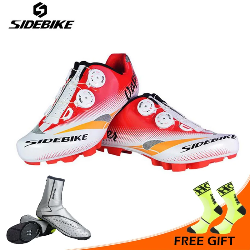 

SIDEBIKE Bicycle Cycling Mountain Bike Racing Athletic Shoes MTB Bike Cycling Shoes Self-locking Shoes Ciclismo Zapatos