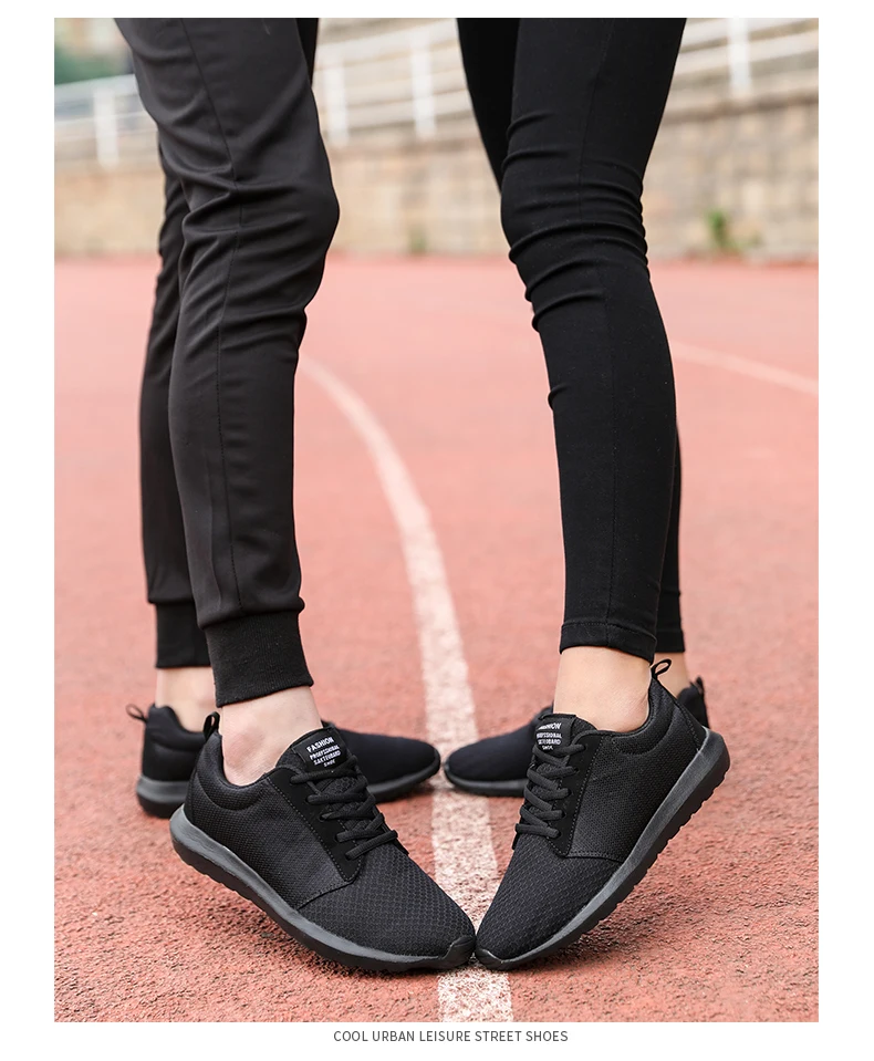 Легкие мужские кроссовки больших размеров 39-47, удобные черные Нескользящие летние дышащие Теннисный Корт из сетчатого материала на плоской подошве